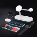 Miniatyrbillede 6 af 8: 3i1 Magsafe trådløs oplader iPhone / Apple Watch / AirPods - Vi White