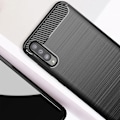 Miniatyrbild 2 av 8: Galaxy A70/A70s Skal Forcell Carbon Mjukplast - Svart Svart