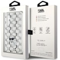 Miniatyrbild 7 av 7: Karl Lagerfeld Galaxy S23 FE Mobilskal Monogram Choupette - Transaprent