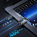 Miniatyrbild 6 av 7: Joyroom USB-C till Lightning kabel 20W Power Display 1.2m Svart