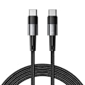 Miniatyrbild 2 av 9: Tech-Protect USB-C till USB-C Kabel (2m) Ultraboost - Svart