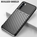 Miniatyrbild 2 av 7: Thunder Twill Texture Skal Till OnePlus Nord - Svart Svart