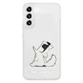 Miniatyrbild 3 av 8: Karl Lagerfeld Choupette Eat Skal Galaxy S22 Plus - Transparent