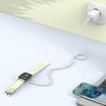 Miniatyrbillede 4 af 5: Tech-Protect trådløs oplader til Apple Watch Type-C-kabel 100cm MC02 Vit