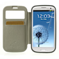Miniatyrbild 3 av 3: Mercury Bumper View Plånboksfodral till Samsung Galaxy S3 (Vit) Vit