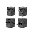 Miniatyrbild 2 av 4: Dudao Reseadapter 35W 3x USB-C 2x USB-A A35Pro - Svart Svart