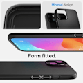 Miniatyrbild 10 av 11: Spigen iPhone 15 Plus Mobilskal Thin Fit - Svart