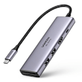 Miniatyrbild 1 av 6: Ugreen Multifunktionell USB-C HUB - Grå