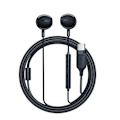 Miniatyrbild 1 av 7: Acefast L2 In-Ear Hörlurar USB-C, mikrofon och fjärrkontroll 1,2 m Svart