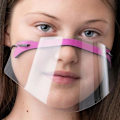 Miniatyrbild 5 av 7: Ansiktsvisir Återanvändbar face shield - Svart Svart