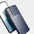 Miniatyrbild 2 av 3: Galaxy A14 5G Skal Thunder Silicone Armor - Blå
