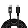 Miniatyrbild 1 av 2: SiGN USB-C till USB-C Kabel 60W 3m - Svart