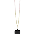 Miniatyrbild 6 av 9: Guess iPhone 15 Mobilskal Crossbody Metall Logo - Rosa