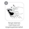 Miniatyrbild 4 av 4: CoveredGear Clear Shield skärmskydd till Motorola Moto G4 Plus