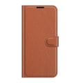 Pikkukuva 2 / 8: Litchi Wallet Case Galaxy A22 4G - ruskea Brown