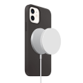 Miniatyrbillede 1 af 4: Silikone etui til Apple Magsafe Charger - Hvid White