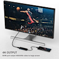 Miniatyrbild 1 av 11: SiGN 5-i-1 USB-C-adapter HDMI 4K MicroSD, max 15W, 5V, 3A - Svart