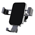 Miniatyrbillede 1 af 4: Gravity Smartphone Bilholder - Sort Black