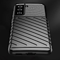 Miniatyrbild 3 av 3: Galaxy A14 5G Skal Thunder Silicone Armor - Blå
