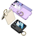 Miniatyrbild 8 av 10: Oppo Find N2 Flip Mobilskal Ringhållare Kickstand - Svart Svart