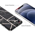 Miniatyrbild 6 av 6: BOOM - Grid iPhone 12 Pro Max Skal - Blå Marmor Blå