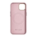 Miniatyrbild 3 av 6: iCarer iPhone 14 Plus Skal Magsafe Äkta Läder Litchi Premium - Rosa