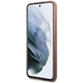 Miniatyrbild 5 av 8: Guess Galaxy S23 Skal Metall Gold Logo - Brun