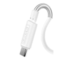 Pikkukuva 3 / 11: Dudao seinälaturi USB EU + Lightning kaapeli - valkoinen White