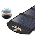 Miniatyrbild 3 av 10: Choetech Foldable 2x USB Solladdare 19W - Svart Svart