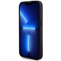 Miniatyrbild 5 av 8: Guess iPhone 15 Pro Max Mobilskal Perforated Glitter Logo Svart