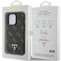 Miniatyrbild 5 av 5: Guess iPhone 15 Pro Max Mobilskal Triangle Metall Logo - Svart Svart