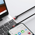 Miniatyrbild 8 av 11: Baseus USB-C till Lightning kabel 20W MVP 2 Vinklad 1m