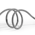 Pikkukuva 3 / 7: Dux Ducis USB-C-kaapeli 2,1A 2 m - musta/valkoinen Black
