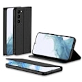 Miniatyrbild 1 av 8: GKK Galaxy S23 Plus Mobilfodral Magnetic PU-Läder - Carbon Svart