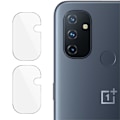 Miniatyrbild 1 av 5: [2-PACK] Kameralinsskydd i Härdat Glas OnePlus Nord N100 Skärmskydd