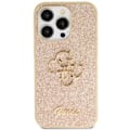 Miniatyrbild 1 av 11: Guess iPhone 13 Pro/13 Mobilskal Glitter Script Big - Guld