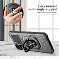 Miniatyrbild 5 av 6: Galaxy S23 Skal Ringhållare Kickstand Anti-Fall - Svart Svart