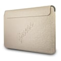 Miniatyrbild 2 av 5: Guess Saffiano Script Datorfodral 13" - Guld Gul