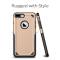 Miniatyrbild 4 av 7: Rugged Armor Skal till iPhone 8 Plus / 7 Plus - Gold