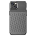 Miniatyrbild 2 av 8: iPhone 14 Plus Skal Thunder Twill - Svart Svart
