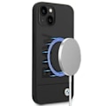 Miniatyrbild 1 av 9: BMW iPhone 14 Plus Skal Magsafe Silicone Signature Logo - Svart Svart
