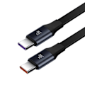 Miniatyrbild 3 av 4: Baseus Billaddare 2x USB-C - Svart Svart