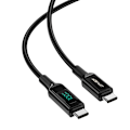 Miniatyrbild 2 av 5: Acefast USB-C till USB-C 100W 2m - Svart Svart