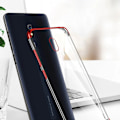 Miniatyrbild 4 av 5: Clear skal med frame till Xiaomi Redmi 8A - Blå