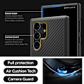 Miniatyrbild 9 av 11: Spigen Galaxy S24 Ultra Mobilskal Core Armor - Svart
