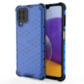 Miniatyrbild 1 av 4: Galaxy A22 4G Mobilskal HoneyComb - Blå