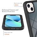 Miniatyrbild 5 av 6: iPhone 15 Plus Mobilskal YB PC Anti-Drop - Svart Svart