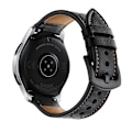 Miniatyrbild 4 av 5: Tech-Protect Läder Samsung Galaxy Watch 46Mm Svart Svart