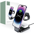 Miniatyrbild 8 av 8: Tech-Protect 3-in-1 Trådlös Laddare Magsafe iPhone, Apple Watch, AirPods A28
