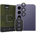 Miniatyrbild 1 av 4: Hofi Galaxy S24 Kameralinsskydd i Härdat Glas Camring Pro Plus Svart